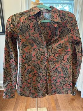 Etro Paisley cotton Button-Down Shirt